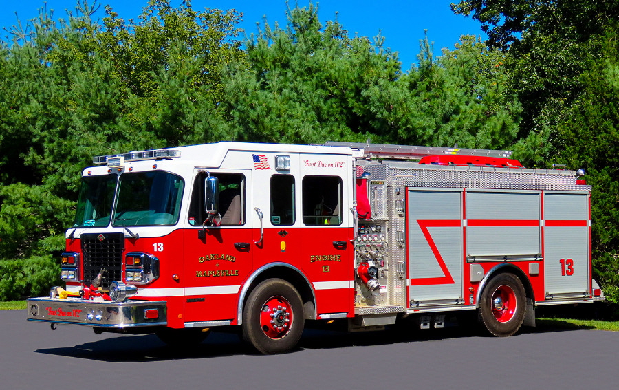 Oakland Mapleville Fire Department Engine 13